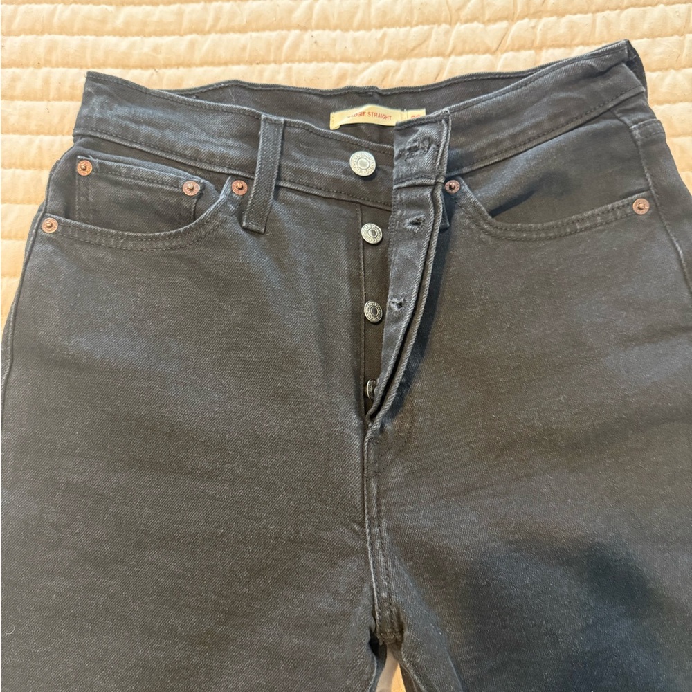 Levi's Charcoal Denim Pants